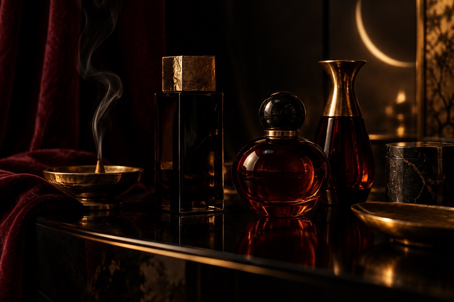 Atmosfera della collezione Rituali Segreti
